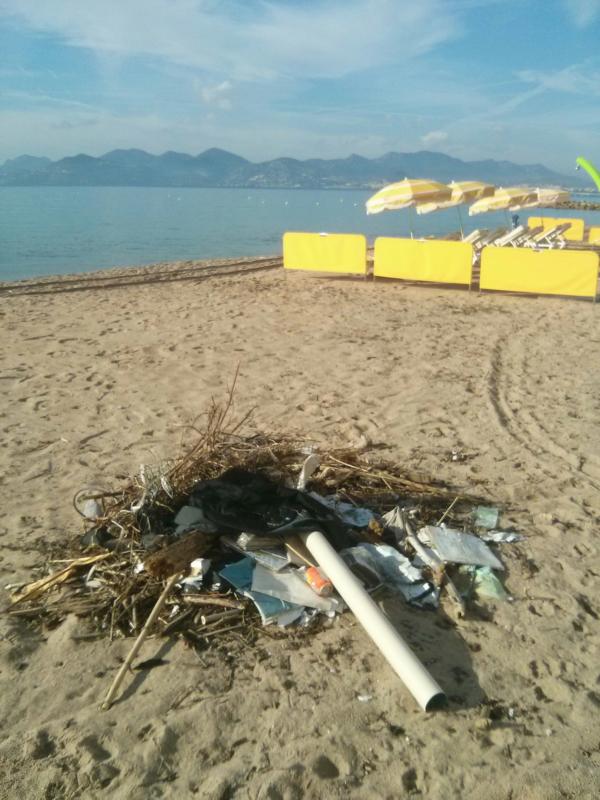 Müll am Strand