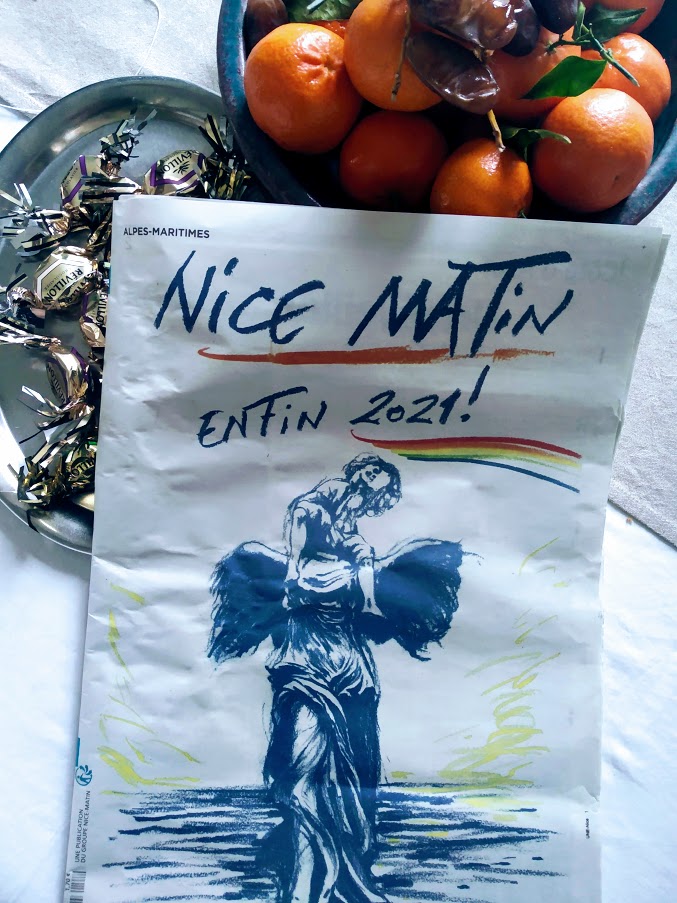 Der Streetart-Künstler Ernest Pignon-Ernest hat die heutige Ausgabe von Nice Matin gestaltet